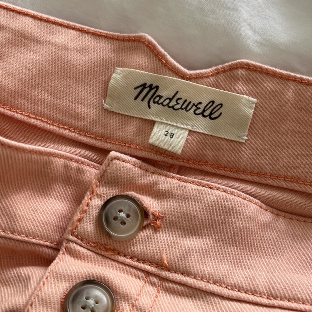 Madewell five button front pants 28 cropped 6 - Picture 3 of 6